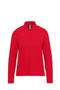 B&C CGPW464 - MY POLO 210 Ladies long sleeves