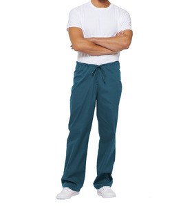 Dickies Medical DKE83006 - Unisex drawstring trousers with standard waistband Caribbean Blue