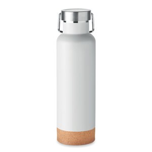 GiftRetail MO2234 - IVES Double wall bottle 500ml White
