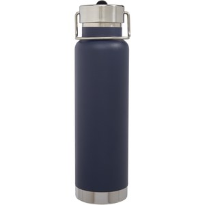 GiftRetail 100732 - Thor 750 ml copper vacuum insulated sport bottle Dark Blue