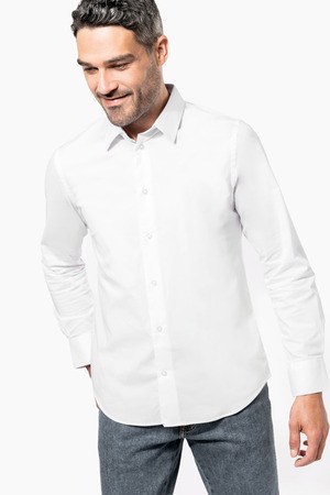 Kariban K529 - MENS LONG SLEEVE STRETCH SHIRT