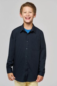 Kariban K521 - KIDS LONG SLEEVE POPLIN SHIRT