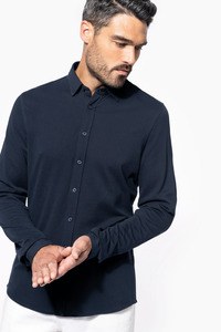 Kariban K508 - Long-sleevedpiqué knit shirt