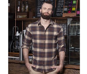 Urban-Trend-mens-checked-shirt-Wordans