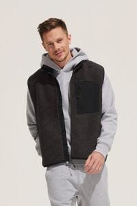 SOLS 04041 - Fury Bw Unisex Sherpa Bodywarmer