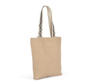 Kimood KINS116 - Recycled flat-bottom shopping bag