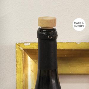 EgotierPro 52532 - Beech Wood Wine Bottle Stopper, EU NEPAL
