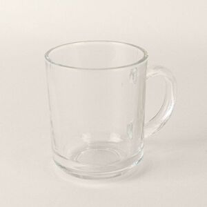 EgotierPro 53030 - 160 ml Glass Mug with Handle IBIS