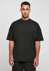 BUILD YOUR BRAND BY230 - OVERSIZED MOCK NECK TEE