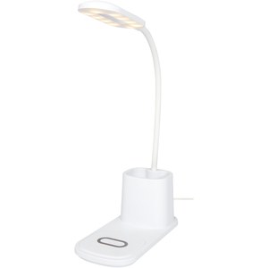 GiftRetail 124249 - Bright desk lamp and organizer with wireless charger